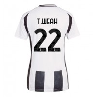 Camisa de Futebol Juventus Timothy Weah #22 Equipamento Principal Mulheres 2024-25 Manga Curta